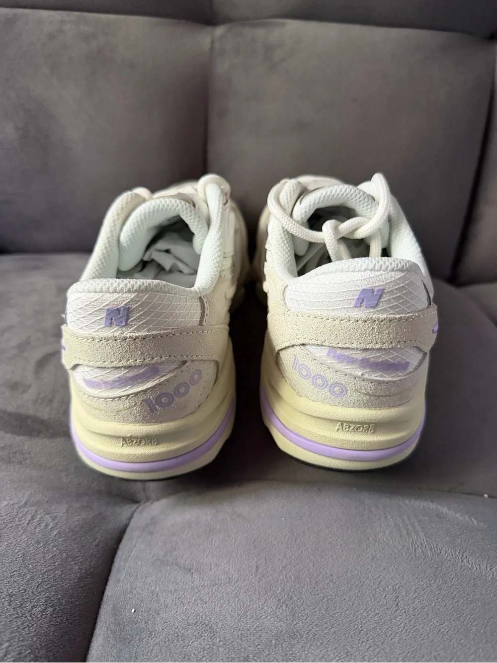 New Balance 1000 Sea Salt Lilac Size 4.5Y / 6W GC1000FM New